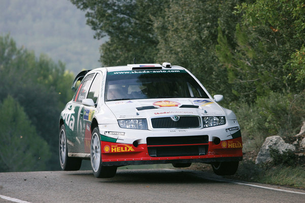 Jan Kopecky con Skoda Fabia WRC