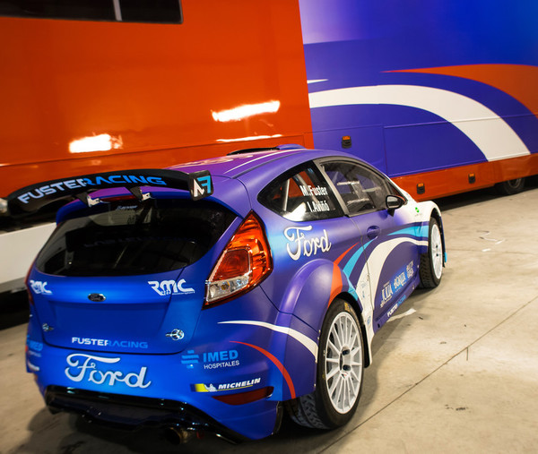 Miguel Fuster Ford Fiesta R5 2018