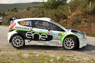 Miguel Fuster en el decisivo 38º Rallye Villa de Llanes