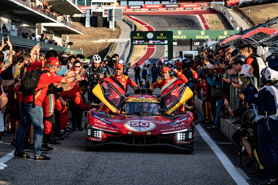 Victoria sorpresa de Ferrari en Lone Star Le Mans: Molina, Nielsen y Fuoco vencen ante Cadillac y Alpine tras la debacle de Toyota