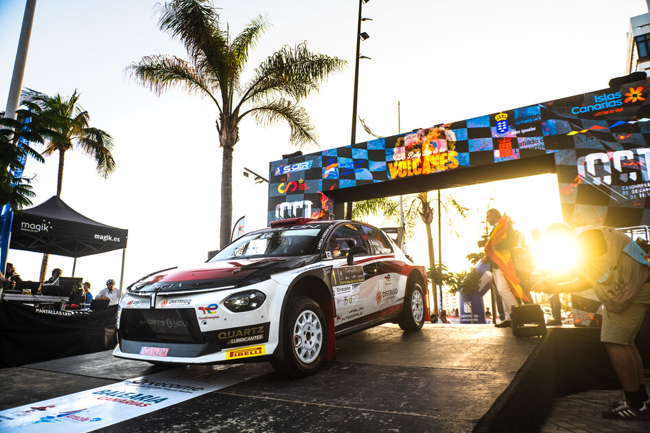 Diego Ruiloba y Lancia se imponen en el TCC del Isla de los Volcanes