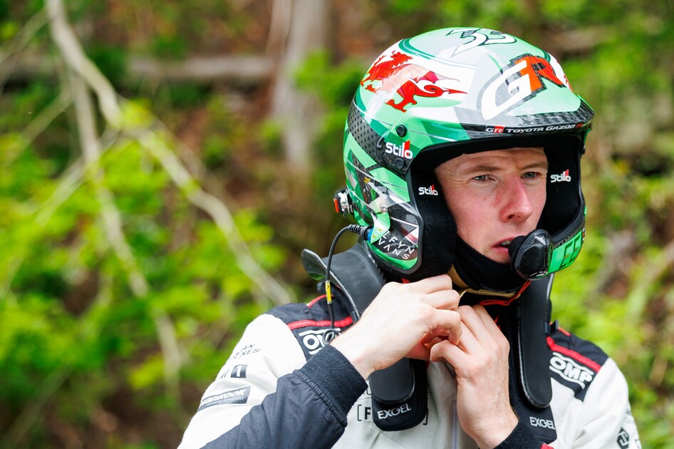 Elfyn Evans llega líder al Acrópolis: "Es uno de los rallyes más difíciles para abrir el camino"