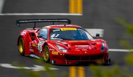 Álex Riberas consigue su primer podio en la Pirelli World Challenge