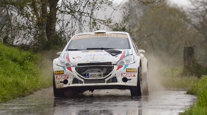 Álvaro Muñiz sorprende a la armada Rally2 en el TCC del Rali do Cocido