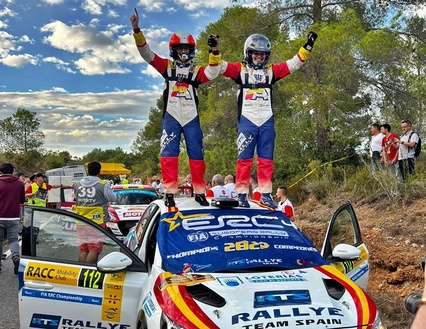 Óscar Palomo cierra su primera temporada continental con el título de ERC4