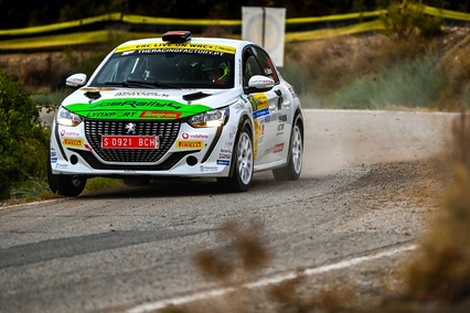Óscar Palomo vence en Salou y Diego Ruiloba es el nuevo campeón de la Peugeot Rally Cup Ibérica