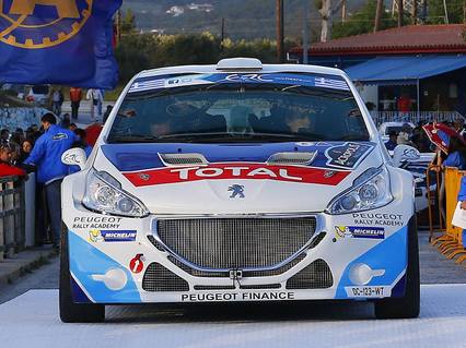 Abbring, primero del Rallye Acrópolis tras el bucle inicial