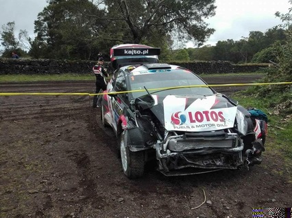 Accidente de Kajetan Kajetanowicz en Azores