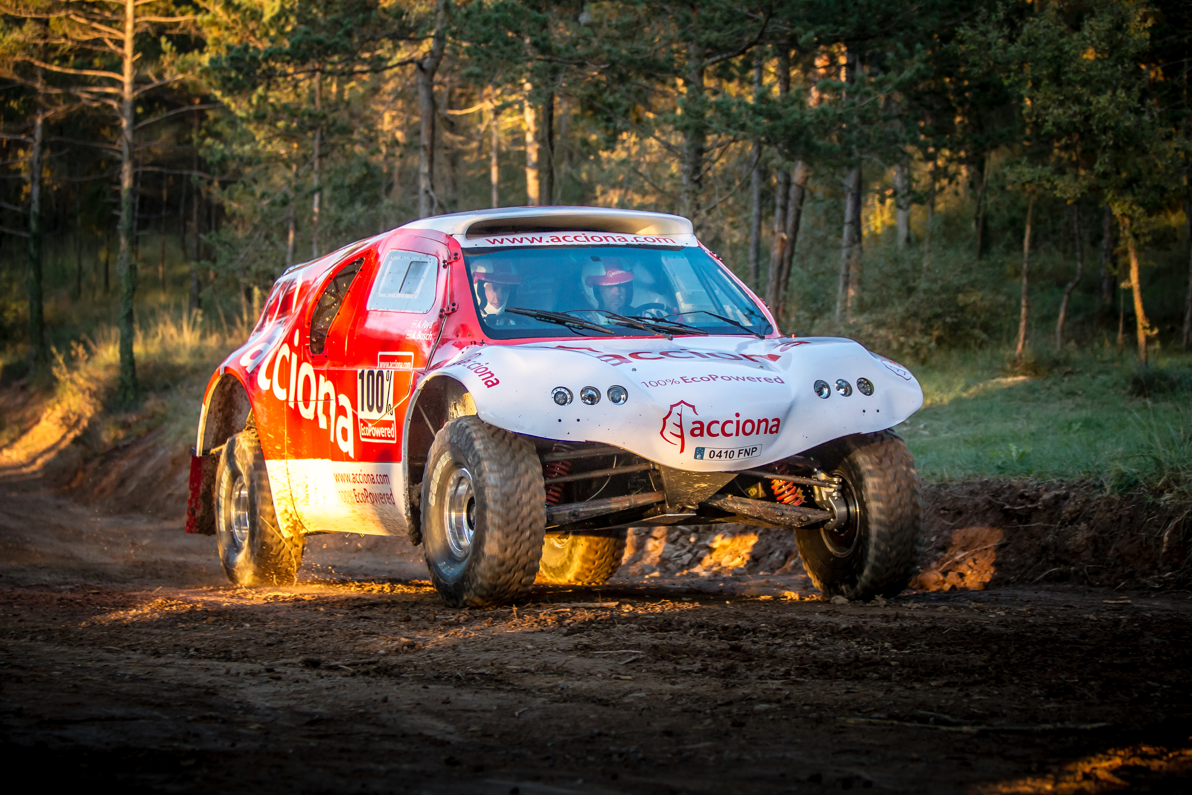 ACCIONA 100% EcoPowered es el primer vehículo sin emisiones del Dakar