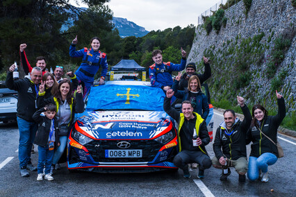 Adrián Blanco impone su ley en la primera cita de la Copa Hyundai i20N Rallye 
