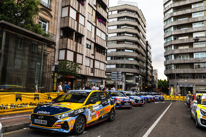 Adrián Vázquez se lleva el segundo asalto de la Copa Hyundai i20N Rallye