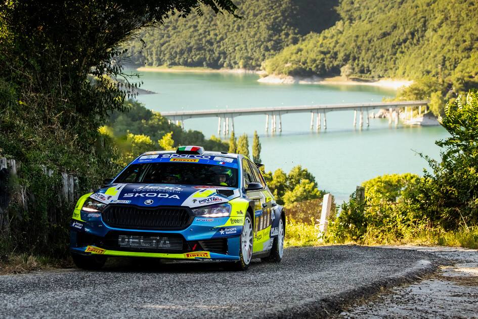 Roberto Daprá estrena su casillero Europeo en Roma con póker para Skoda 