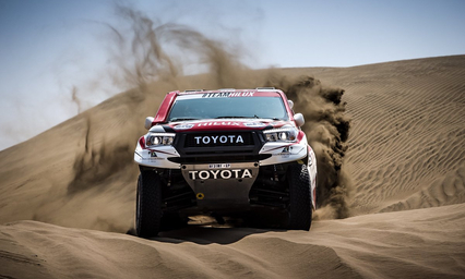 Al-Attiyah se lleva la primera etapa del Dakar 2019 por delante de Sainz