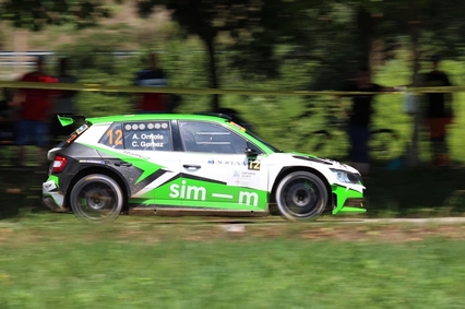 Albert Orriols logró superar las dificultades del XV Rallye Blendio - Cristian López