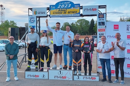 Alberto Castellano y Carlos Cancela se llevan la 1ª edición del Rally Ciudad de Getafe