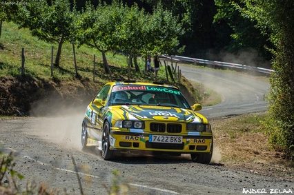 Alberto Marcos y Aitor Zabaleta se llevan el oro por la mínima en el Rallysprint de Aramaio 