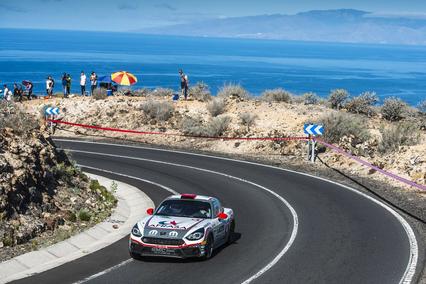 Alberto Monarri y el Abarth 124 Rally, más líderes del Trofeo de España de 2RM