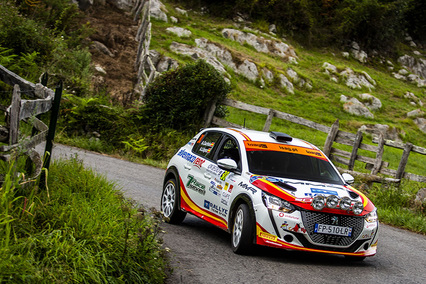 Alejandro Cachón vence en la Peugeot Rally Cup Ibérica en el Princesa de Asturias