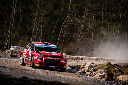 Alejandro Cachón vuelve a demostrar su velocidad en WRC2