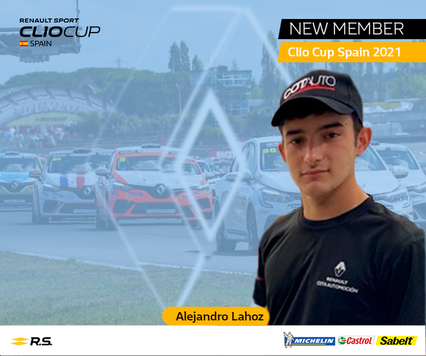 Alejandro Lahoz también se apunta a la Clio Cup España con COTAUTO Motorsport