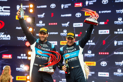 Alex Villanueva y José Murado se destacan en WRC Masters tras vencer en Estonia