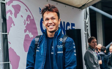 Alexander Albon completa su primer Gran Premio redondo con el equipo Williams