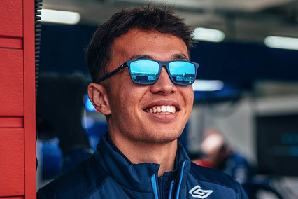 Alexander Albon, emocionado por competir en el circuito de Miami