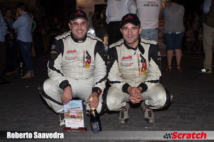 Amador Vidal se sube a un Maxi Rally