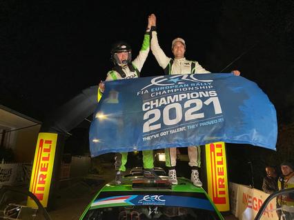 Andreas Mikkelsen y su semana perfecta: también es campeón de Europa de rallyes