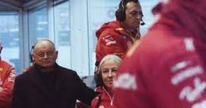 Angela Cullen volverá a acompañar a Hamilton en Ferrari