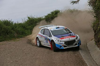 Apretado inicio del SATA Rallye Açores
