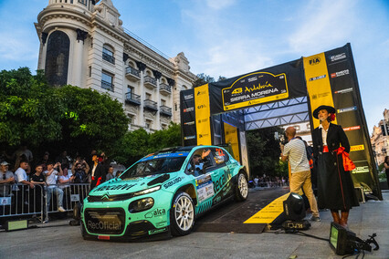 Así fue la ceremonia de salida del Rally Sierra Morena 2026