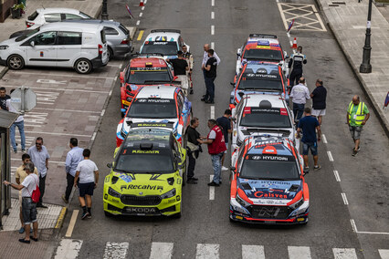 Así queda el orden de salida para la primera jornada del Rally Princesa de Asturias