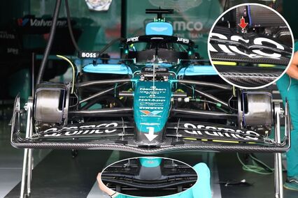 Aston Martin trae mejoras a Imola
