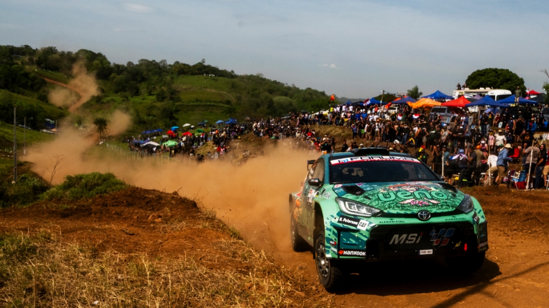 Domínguez y Peñate, ganadores del Rally del Paraguay en WRC2 para el MSi Racing Team