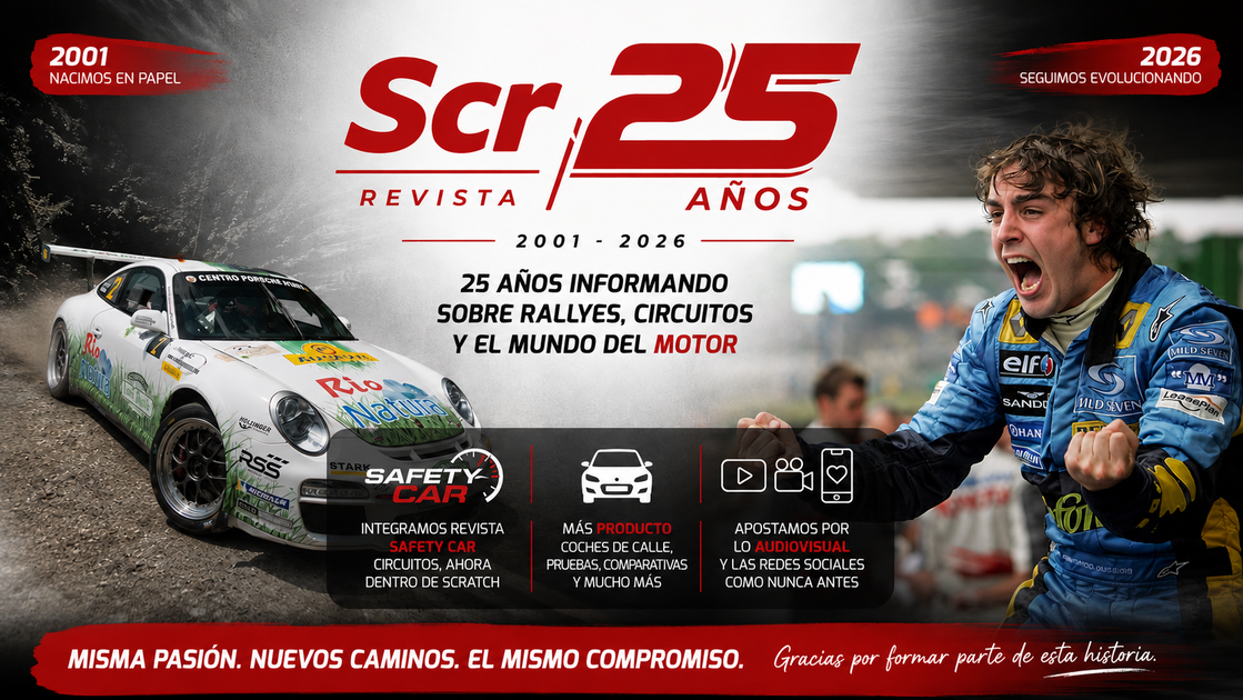 Revista Scratch, 25 años viviendo el motor con pasión