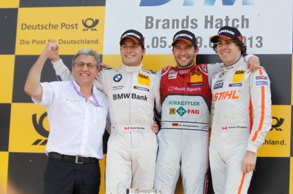 Brands Hatch sonríe a Audi