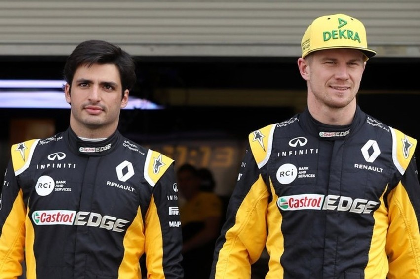 Carlos Sainz Jr y Nico Hulkenberg Renault 2018 Fórmula 1