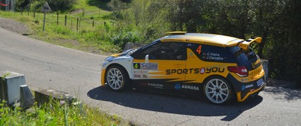 Carlos Vieira marca el ritmo en el shakedown de Sierra Morena