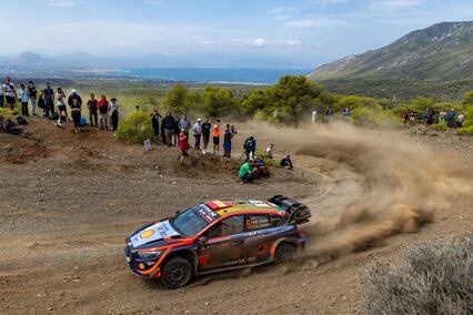 Circunstancias desfavorables para Dani Sordo al comienzo de un atípico Rally Acrópolis