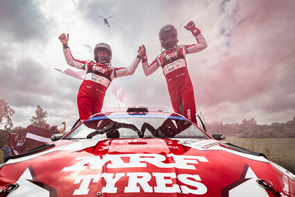 Colosal victoria de Martins Sesks en el Rally de Letonia