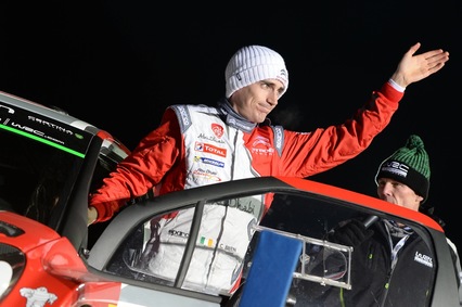 Craig Breen se reúne con el Europeo de Rallyes en el Circuito de Irlanda