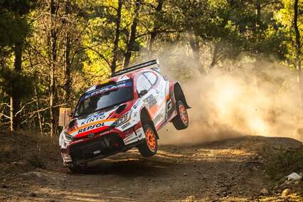 Alejandro Cachón, 5º de WRC2 en el Rally Acrópolis y Jan Solans lucha en el Top 10 a falta de 4 tramos