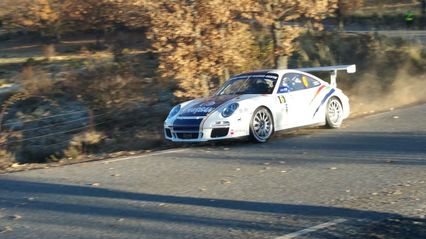 Dani Marbán, segundo con Porsche en el Rallye RACE-CAM 2015