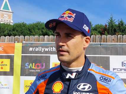 Dani Sordo: "Lo he dado todo este fin de semana"