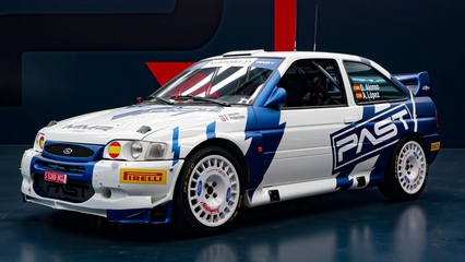 Daniel Alonso recupera los colores de Ford en los 90 para su Escort WRC