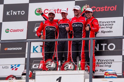 Daniel Losada, Marco Aguilera y Alejandro Cachón brillan en la 2º ronda de la Toyota GR Cup Spain en Navarra
