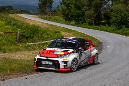 Daniel Remuiñán destacó en el Rallye de Pontevedra