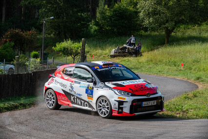 Daniel Remuiñán, listo para el Rallye Rías Baixas