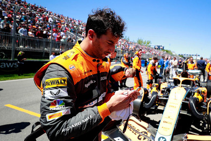 Daniel Ricciardo solo piensa en obtener un buen resultado en la carrera de casa para McLaren